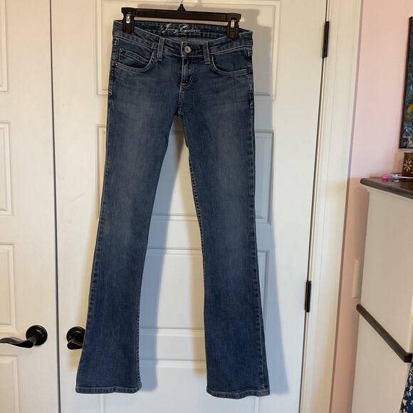 Juicy Couture Mid Rise Flare Embellished design Back Pockets 26 - Picture 2 of 10